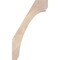 Ekena Millwork 3 1/2"W x 18"D x 30"H Legacy Smooth Knee Brace, Douglas Fir BRC04X18X30LEC00SDF - alternate 4
